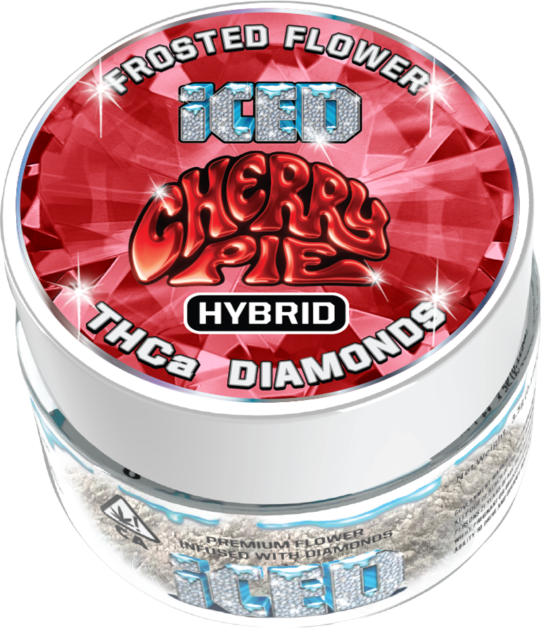 ICED Jarred Infused Flower Cherry Pie