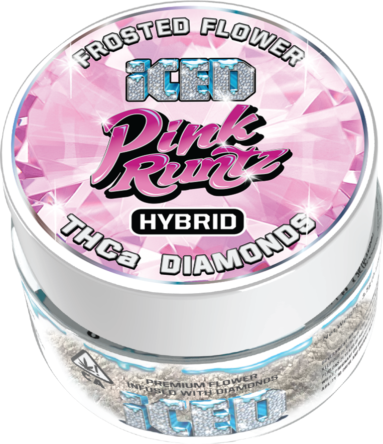 ICED Jarred Infused Flower Pink Runtz